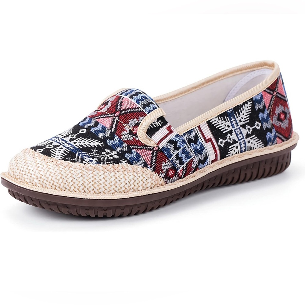 Casual Canvas Loafer Slip On Lightweight Comfort Travel Walking Espadrille  8